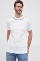 biały Karl Lagerfeld T-shirt bawełniany 512224.755101