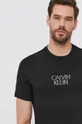 čierna Bavlnené tričko Calvin Klein