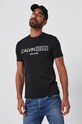 Bavlnené tričko Calvin Klein čierna K10K107256.4890
