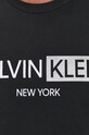 Bavlnené tričko Calvin Klein K10K107256.4890 čierna