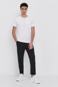 Calvin Klein Jeans T-shirt bawełniany J30J319098.4890 biały