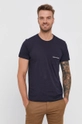 Calvin Klein Jeans T-shirt bawełniany J30J319098.4890 granatowy