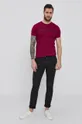 Calvin Klein Jeans T-shirt J30J307856.4890 fioletowy