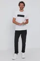 Tričko Calvin Klein Jeans biela
