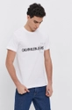 biały Calvin Klein Jeans T-shirt bawełniany J30J318208.4890 Męski