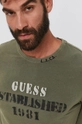 zielony Guess T-shirt