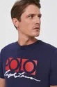 granatowy Polo Ralph Lauren T-shirt bawełniany 710843376004