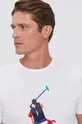 білий Бавовняна футболка Polo Ralph Lauren