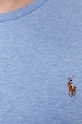 Bavlnené tričko Polo Ralph Lauren 710740727017 modrá