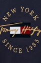 Tommy Hilfiger T-shirt bawełniany MW0MW21426.4890 granatowy