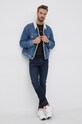 Bavlnené tričko Tommy Hilfiger MW0MW21426.4890 čierna AW21