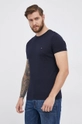 Tommy Hilfiger T-shirt bawełniany granatowy