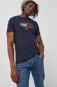 Tommy Jeans T-shirt bawełniany DM0DM11600.4890 granatowy