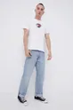 Tommy Jeans T-shirt bawełniany DM0DM11605.4890 biały