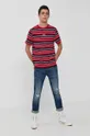 Tommy Jeans T-shirt bawełniany DM0DM11436.4890 czerwony