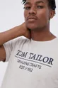 beżowy Tom Tailor T-shirt bawełniany