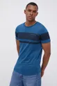 niebieski Tom Tailor T-shirt bawełniany
