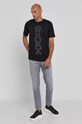 HUGO T-shirt 50458197 50458197 czarny AW21