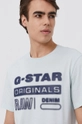 turkusowy G-Star Raw - T-shirt D19845.336