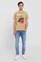 Pepe Jeans T-shirt WILLY beżowy