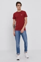 Pepe Jeans T-shirt Original Basic 3 bordowy