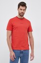 Calvin Klein T-shirt bawełniany czerwony K10K107845.4890