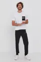 Calvin Klein Jeans T-shirt bawełniany J30J319293.4890 biały