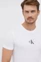 biały Calvin Klein Jeans T-shirt bawełniany J30J317092.4890