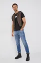 Calvin Klein Jeans T-shirt bawełniany J30J318745.4890 czarny