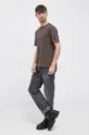 Calvin Klein Jeans T-shirt bawełniany J30J314051.4890 zielony