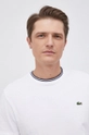 biały Lacoste t-shirt bawełniany TH7061