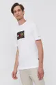 biały Tommy Hilfiger T-shirt bawełniany