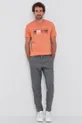 Tommy Hilfiger T-shirt pomarańczowy