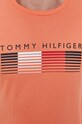 Tommy Hilfiger T-shirt MW0MW21008.4890 pomarańczowy