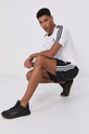 Tričko adidas GL3733 GL3733 bílá AW21