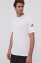 bela adidas Performance T-shirt Moški