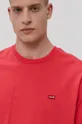 czerwony Levi's T-shirt