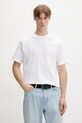 Levi's t-shirt Ανδρικό βαμβακερό κανονικό μπεζ A0637.0000