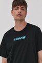 Majica kratkih rukava Levi's crna A2083.0005