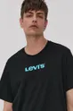 črna T-shirt Levi's
