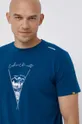 granatowy Viking t-shirt sportowy Lako