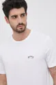 biały Boss T-shirt bawełniany 50412363