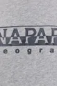 szary Napapijri T-shirt bawełniany