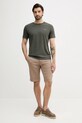 Joop! t-shirt bawełniany Alphis 30027746 zielony SS25
