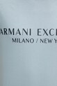 Armani Exchange t-shirt bawełniany niebieski 8NZT72.Z8H4Z