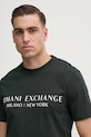 Armani Exchange t-shirt in cotone verde 8NZT72.Z8H4Z