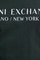 Бавовняна футболка Armani Exchange 8NZT72.Z8H4Z зелений