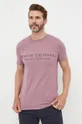 Βαμβακερό μπλουζάκι Armani Exchange 