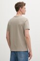 Armani Exchange хлопковая футболка 8NZTCJ.Z8H4Z бежевый SS25