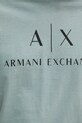 Armani Exchange бавовняна футболка зелений 8NZTCJ.Z8H4Z